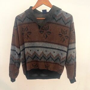Vintage GM Parts collared sweater